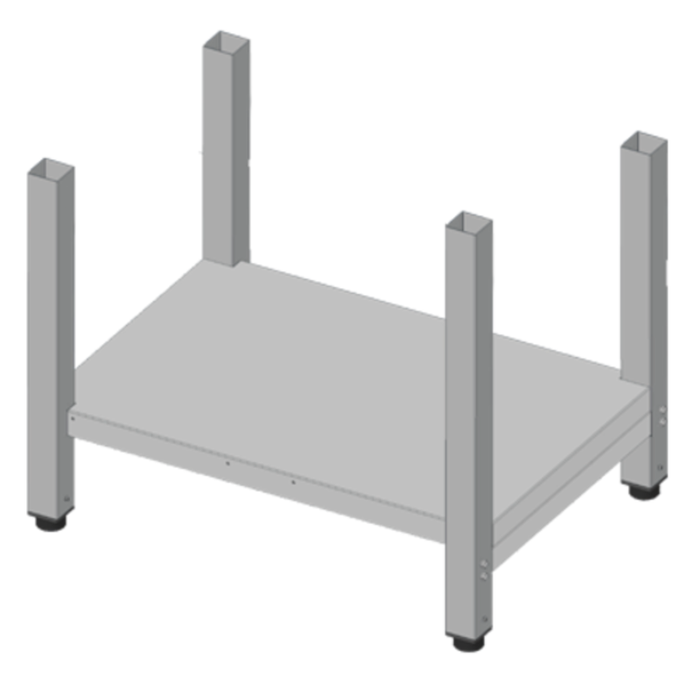 Unox XWVRC-0011-M 28-7/8" x 21-1/2" Intermediate Open Oven Equipment Stand