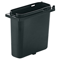 Pot de fontaine peu profond Server 83157 Slim 1,4 litres noir