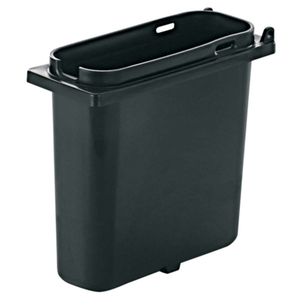Pot de fontaine peu profond Server 83157 Slim 1,4 litres noir