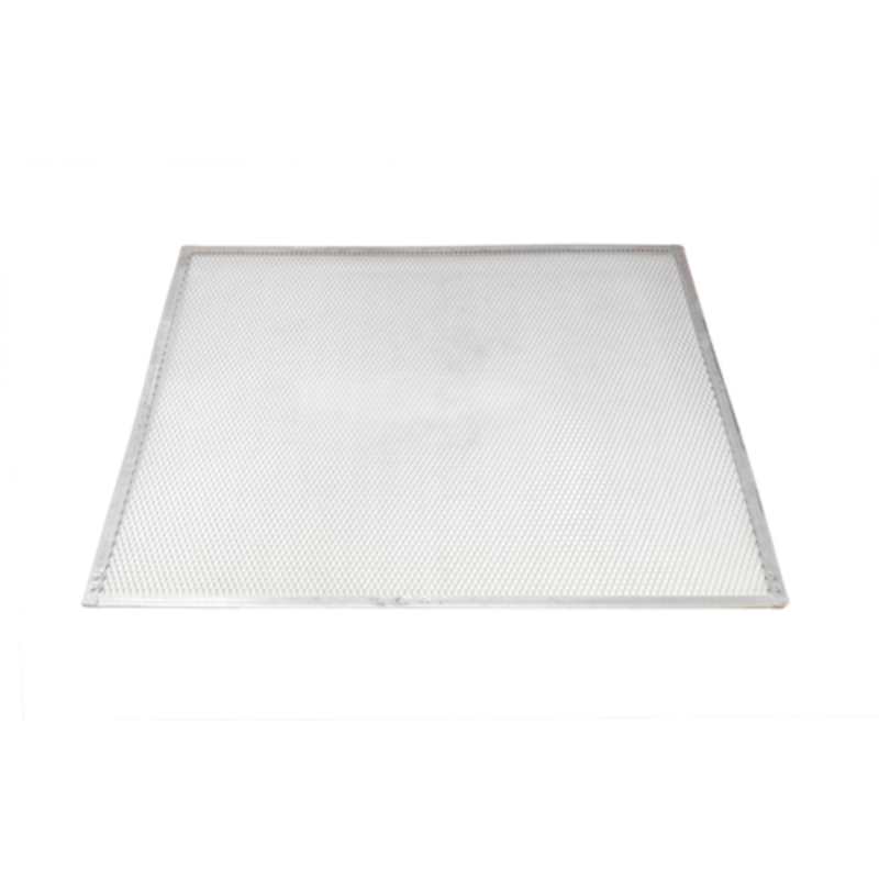 Moustiquaire à pizza en aluminium Omcan 13467, diamètre de 10 pouces pour une cuisson uniforme Grille fine en aluminium pour une croûte croustillante et uniforme