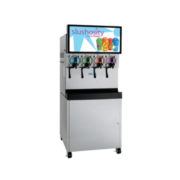 Taylor C302 30.38" Countertop Four Flavor Frozen Carbonated Beverage Freezer