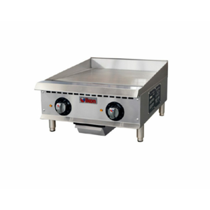 IKON ITG-24E Electric Countertop Griddle 24"W with Polished Steel