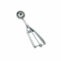 Omcan 34856 Stainless Steel Standard Round Bowl Disher, 7/8 oz.