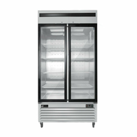 EFI Sales C2-39GDSVC 39.5-Inch Glass Door Refrigerator Merchandiser