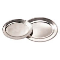 Holloware OPD-18 Deluxe Oval Platter 18" L x 11-1/2" W