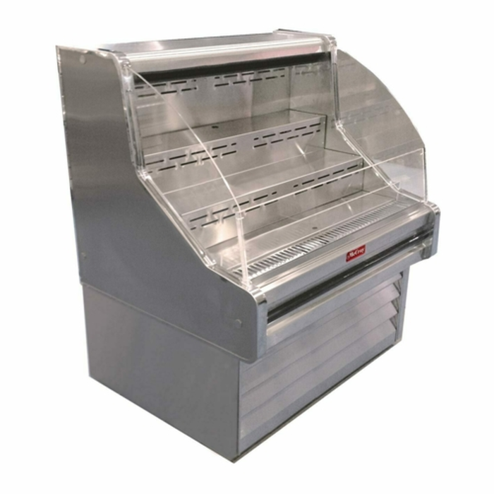 Howard McCray SC-OS35E-5C-B 63" Open Refrigerated Merchandiser