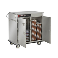 FWE PTST-1410-120 120-Tray Heated Prisoner Meal Tray Delivery Cabinet