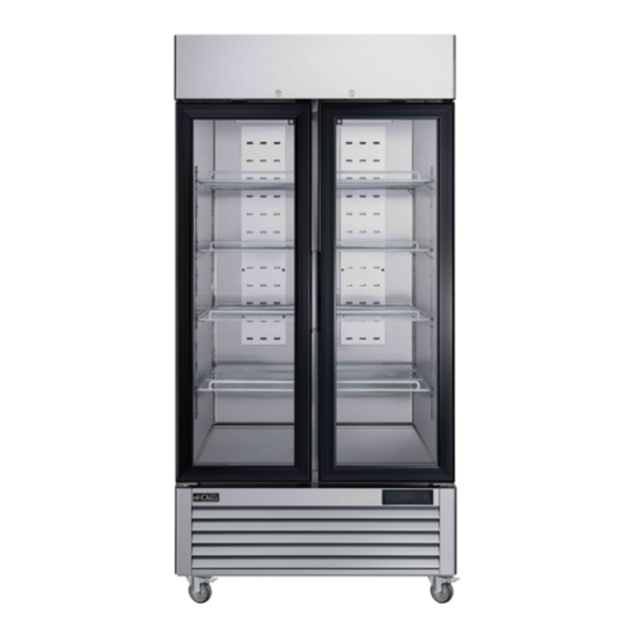 Congélateur d'exposition EFI F2-39GDSVC Versa Chill 53 pi³ à 3 portes