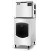OMCAN 48350 Cube-Style Ice Dispenser For High Volume Ice Production And Easy Dispensing