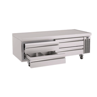 Infrico IUC-MSG72 Base réfrigérée pour chef 4 tiroirs 72-5/8" 405 litres