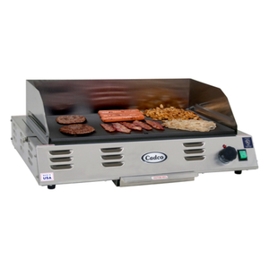 Cadco CG-10 Electric Countertop Griddle 21" x 12" Cooking Area