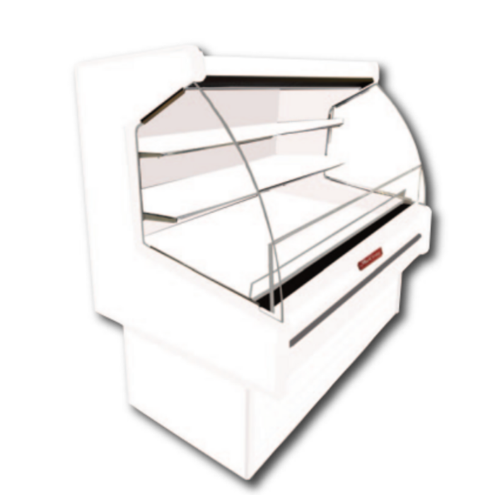 Meuble de présentation laitier Howard McCray SC-OD40E-3L-C 99 cm, autonome, ouvert