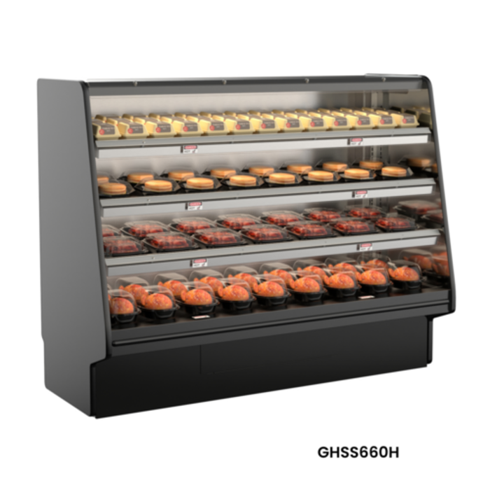 Structural Concepts GHSS460H 51"W Fusion Heated Self-Serve Display Case