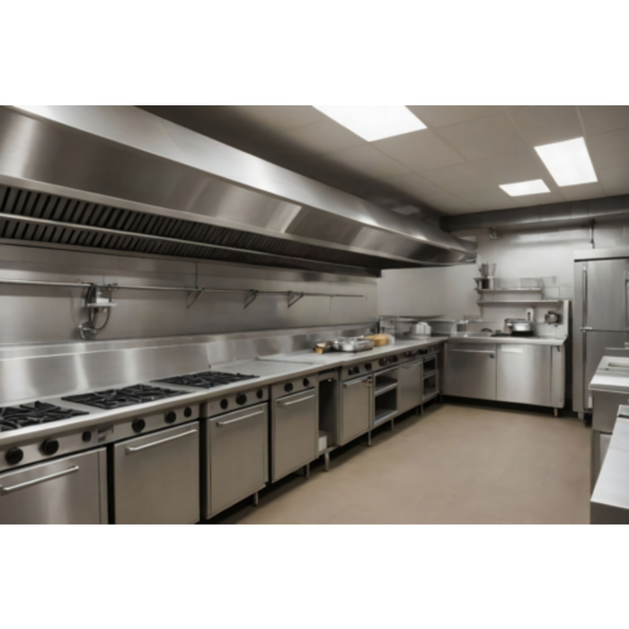 Winholt SS-WF-CNR-IN10 120"W Stainless Steel Inside Corner Wall Panel