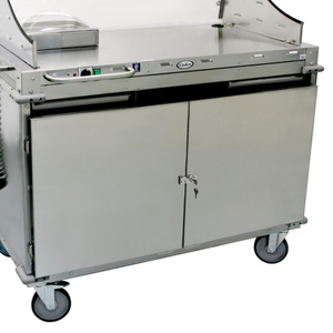 Cadco DC-SD 47" Security Doors for CBC-DC Carts