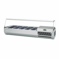 Infrico ICT-VIP14901/3C Vitrine Réfrigérée de Comptoir pour Bacs Gastro 148 cm
