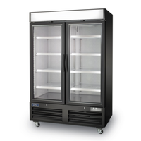 Arctic Air 54 Inch Two Door Glass Freezer Merchandiser