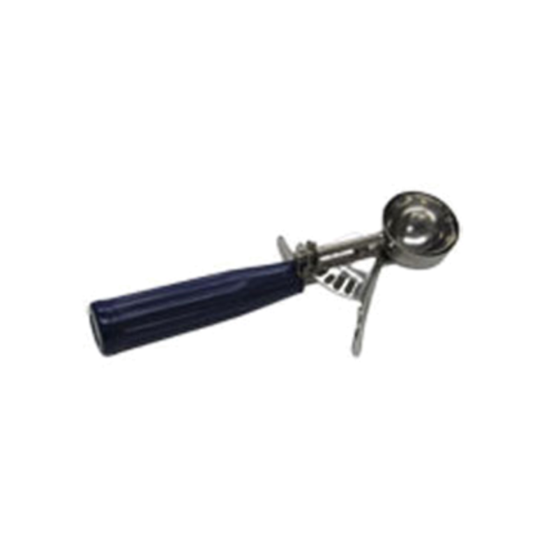 Ice Cream Disher 7/8 Oz. Round Bowl Purple For Precise Portioning In Ice Cream And Gelato Serving.