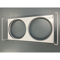 Celcold CEF-TBH Metal Ice Cream Tub Holder 2x11L Capacity Dipping Cabinet Accessory