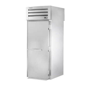 True STA1HRT89-1S-1S Roll-Thru Stainless Steel Heated Holding Cabinet For Commercial Kitchens