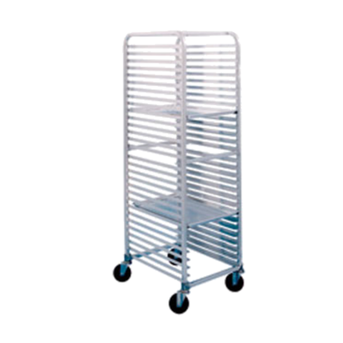 Winholt AL-1830B 30 Pan Capacity Full Height End Load Rack