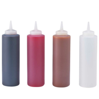 Server 86809 High-Density Plastic 16 oz. Squeeze Bottle for Warming