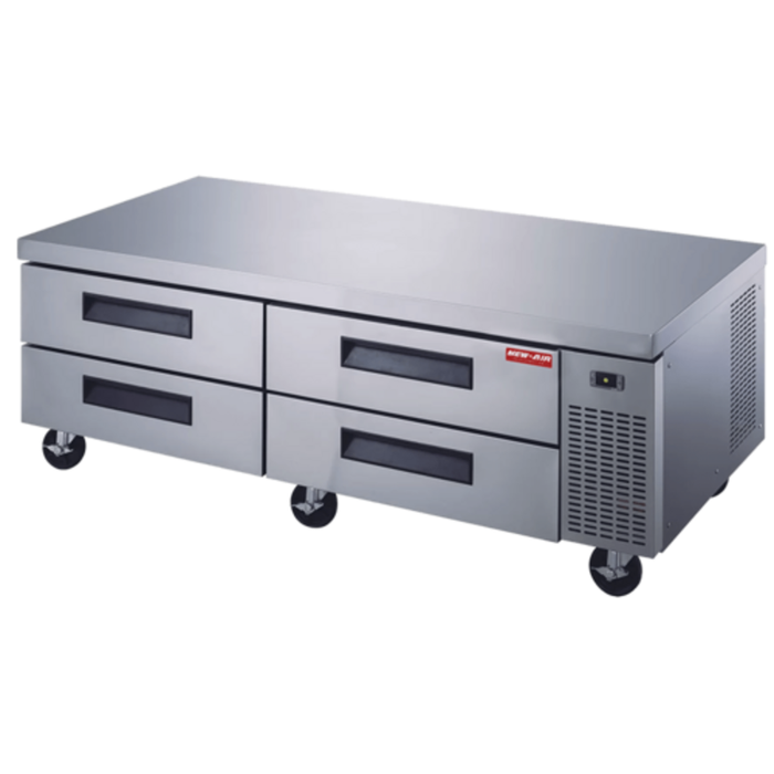 New Air NCB-072-SS 72-Inch Refrigerated Chef Base