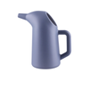 Stylish Gray Pouring Jug With Handle For Easy Use In Kitchen Or Dining Area.