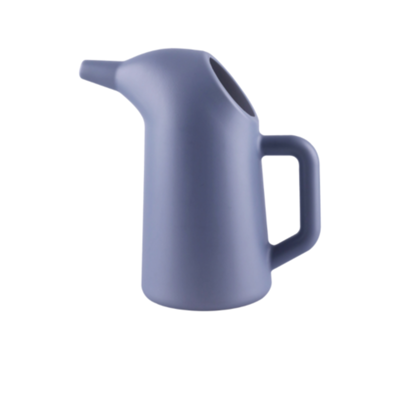 Stylish Gray Pouring Jug With Handle For Easy Use In Kitchen Or Dining Area.