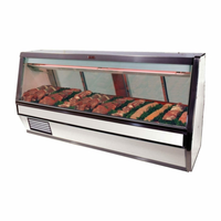 Vitrine réfrigérée de boucherie Howard McCray SC-CMS40E-4-LED, 133,35 cm de largeur, pour viandes rouges
