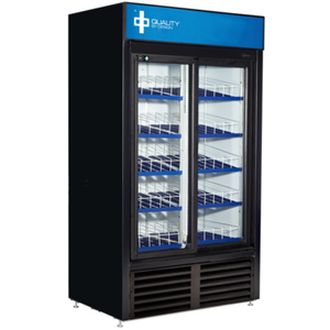 QBD CD38-HC 44.38 Inch Glass Sliding Door Merchandiser Refrigerator