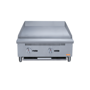 BRIKA BMG-24 24"W Gas Countertop Heavy Duty Manual Griddle
