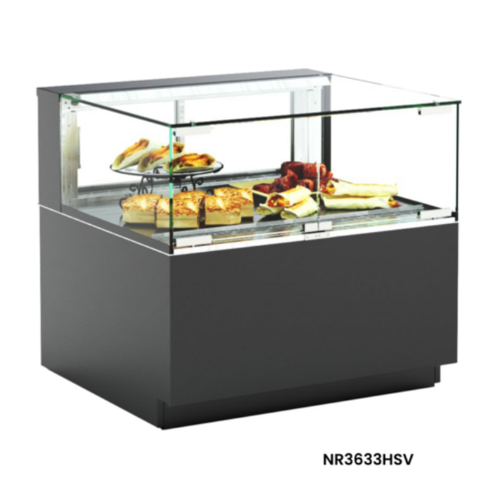Structural Concepts NR4833HSV Reveal® 47-3/4"W Heated Display Case