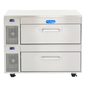 Randell FX-2WS-290 43.25" Two-Drawer Convertible Refrigerator Freezer Table