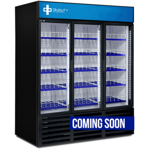 QBD CD72-HC 78" Glass Door Display Refrigerator Merchandiser