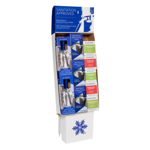 Manitowoc K00511 Cardboard Merchandiser For Holding Ice Machine Sanitation Sanitizer