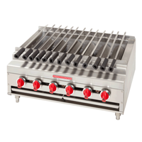 American Range ARKB-60 60" Gas Countertop Kebob Broiler For Commercial Grilling Excellence