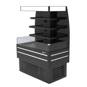Turbo Air TIOM-48CB-N Vitrine réfrigérée de présentation en îlot en libre-service de 120 cm de large
