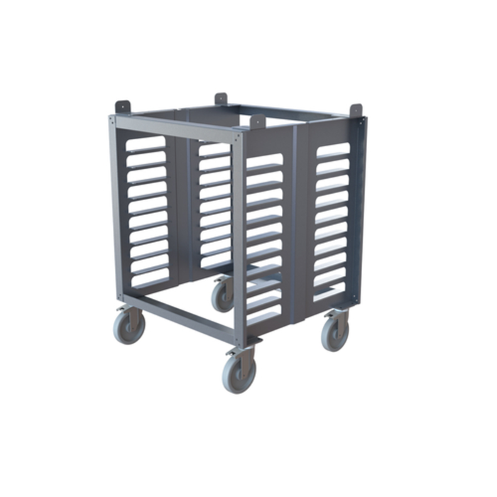 Cadco OST-195-C Heavy Duty Aluminum Oven Stand 10 Pan Capacity