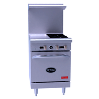 Royal RDR-4 Delux Series 24" Restaurant Gas Range