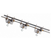 Rotisol FI975-VSSB Vertical Spit System Bar for Grandes Flammes 975