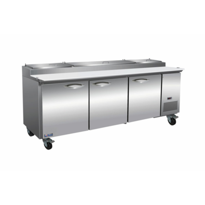 IKON IPP94 94.2" Three-Section Refrigerated Pizza Prep Table