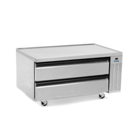 Silver King SKFCB50H-EDUS1 50"W High Capacity Two-Drawer Freezer Base