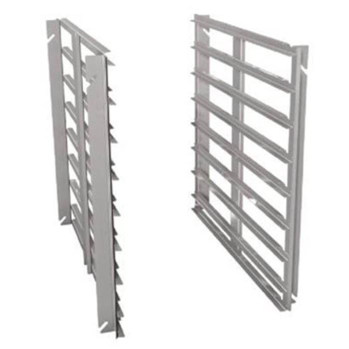 Henny Penny MM845931 Pan Rail Insert with 9 Pan Slides
