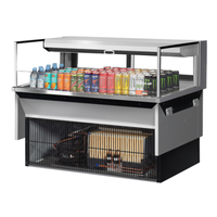Turbo Air TOM-48L-UFD-S-1SI-N Vitrine réfrigérée encastrable 48"