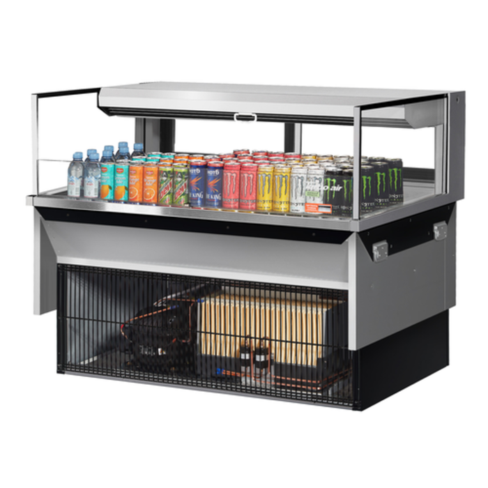 Turbo Air TOM-48L-UFD-S-1SI-N Vitrine réfrigérée encastrable 48"