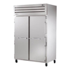 True Spec Series Two-Section Solid Door Freezer Designed For Commercial Kitchen Storage