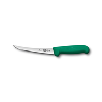 Victorinox 5.6604.15B 6" Curved Semi-Stiff Boning Knife Green Handle