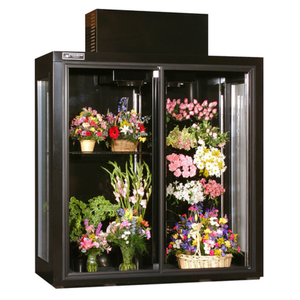 Powers FT70LGD 70"W 66.0 cu. ft. Two-Door Floral Merchandiser