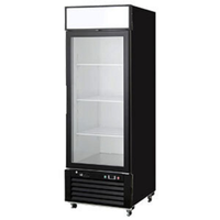 EFI F1-27GDVC-L 26.9-Inch 1-Door Glass Merchandiser Freezer Display